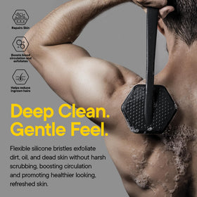 Utilisation du gant de bain TOOLETRIES avec du gel douche