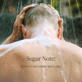 Utilisation du gel douche Charcoal Bamboo RAW SUGAR sous la douche