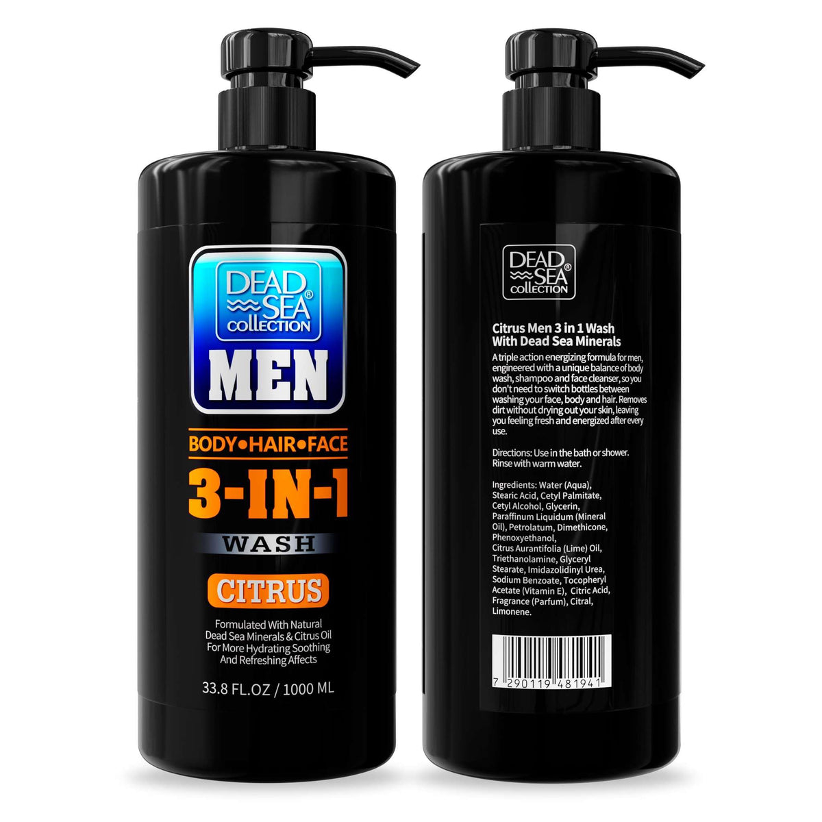 Utilisation du gel douche Dead Sea Collection dans la douche