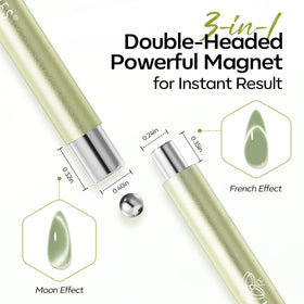 Utilisation du kit de magnétisme sur des ongles