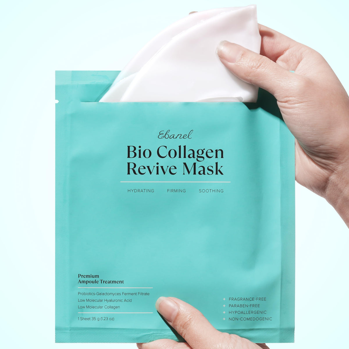 Utilisation du masque visage Ebanel dans une routine de soins