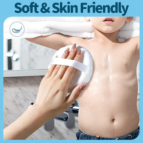 Utilisation du poudrier Teenitor pour application de poudre sur la peau