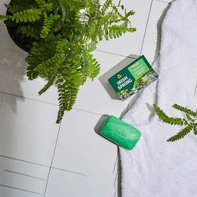 Utilisation du savon déodorant Irish Spring sous la douche