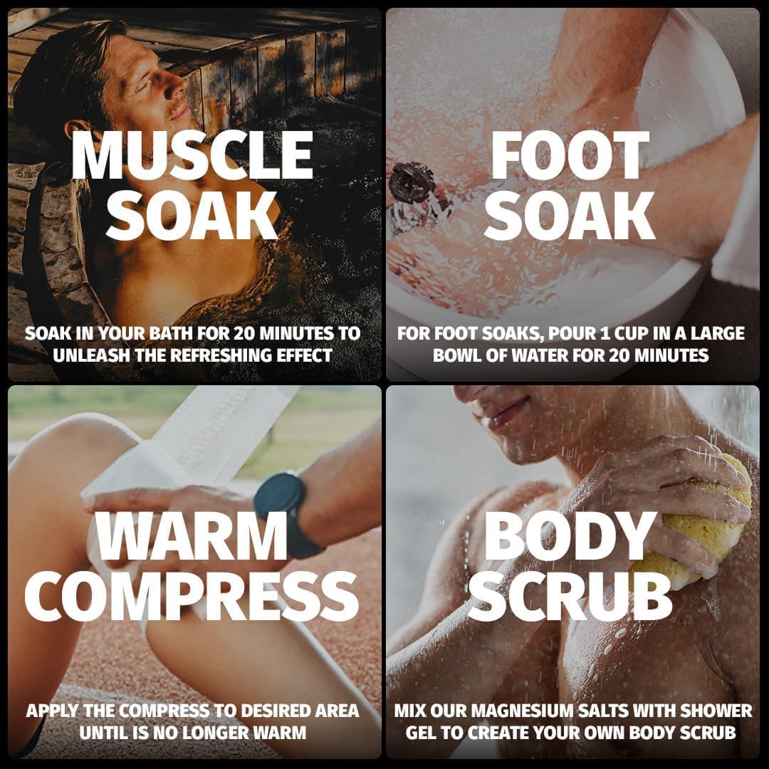 Utilisation du sel de bain Coach Soak dans une baignoire