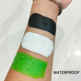 Utilisation du set de maquillage pour Halloween
