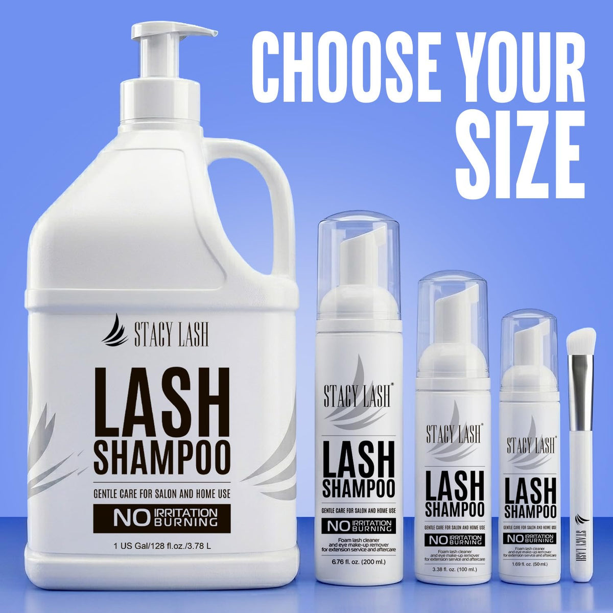 Utilisation du shampoo STACY LASH en salon