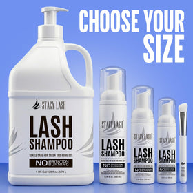 Utilisation du shampoo STACY LASH en salon