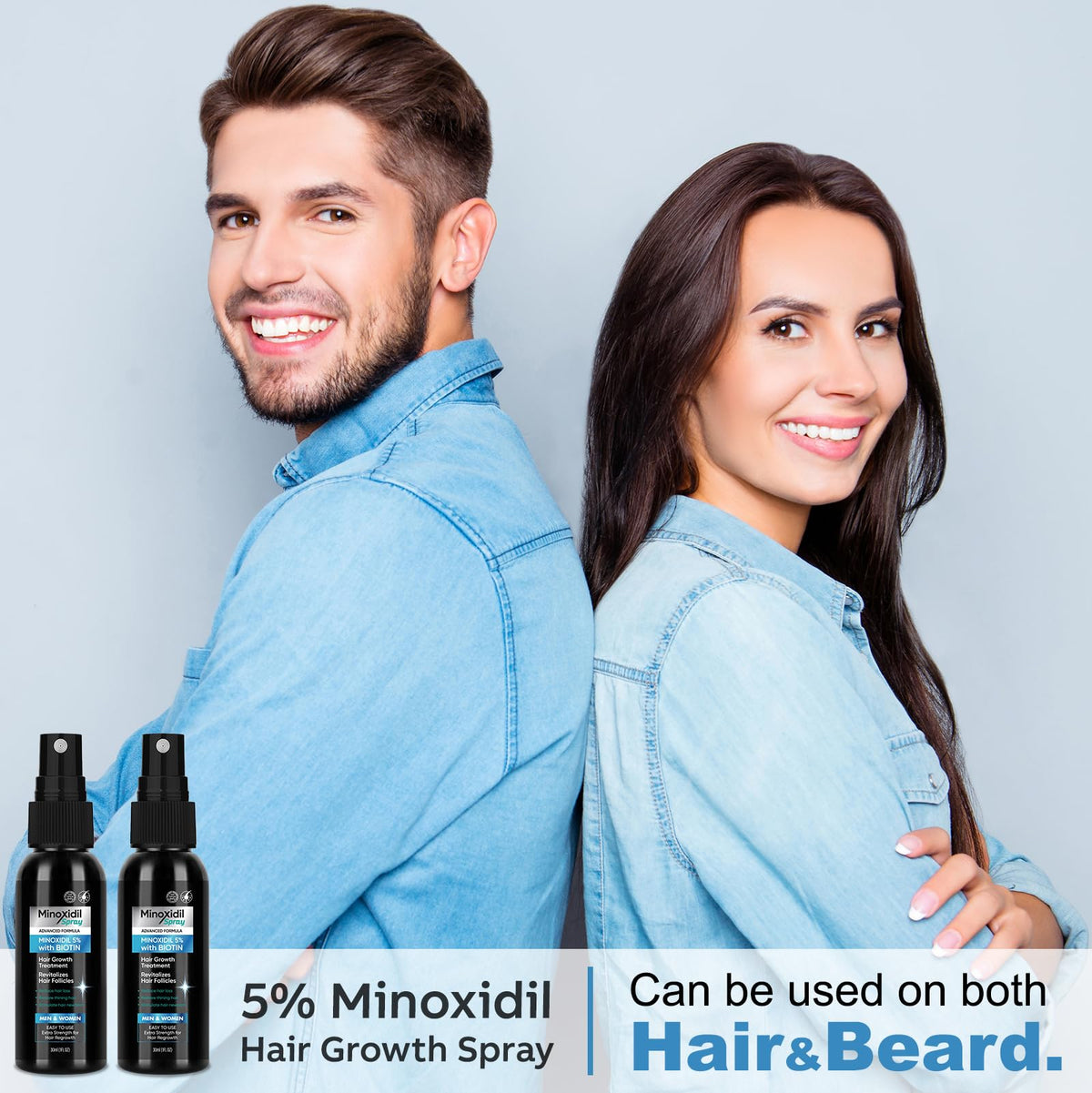 Utilisation du spray FUZYAT pour la barbe