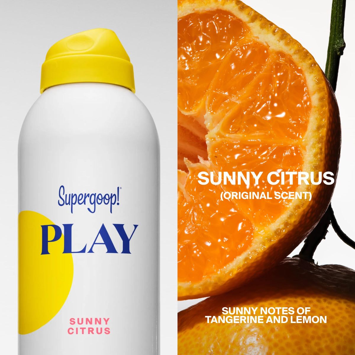 Utilisation du spray Supergoop! lors d'une activité extérieure