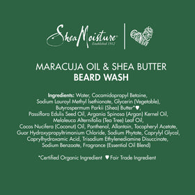 Utilisation du Wash à Barbe SheaMoisture sur barbe