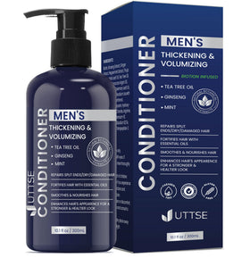 Uttse après-shampoing biotine 10,1 fl oz devant