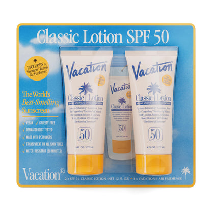 VACATION Crème Solaire SPF 50 Lotion Corps + Visage 481g devant