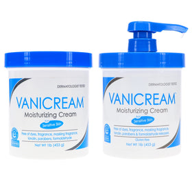 Vanicream Crème Hydratante 1 lb avec distributeur, vue de face