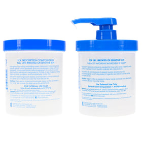 Vanicream Crème Hydratante 1 lb, pot ouvert avec crème à l'intérieur