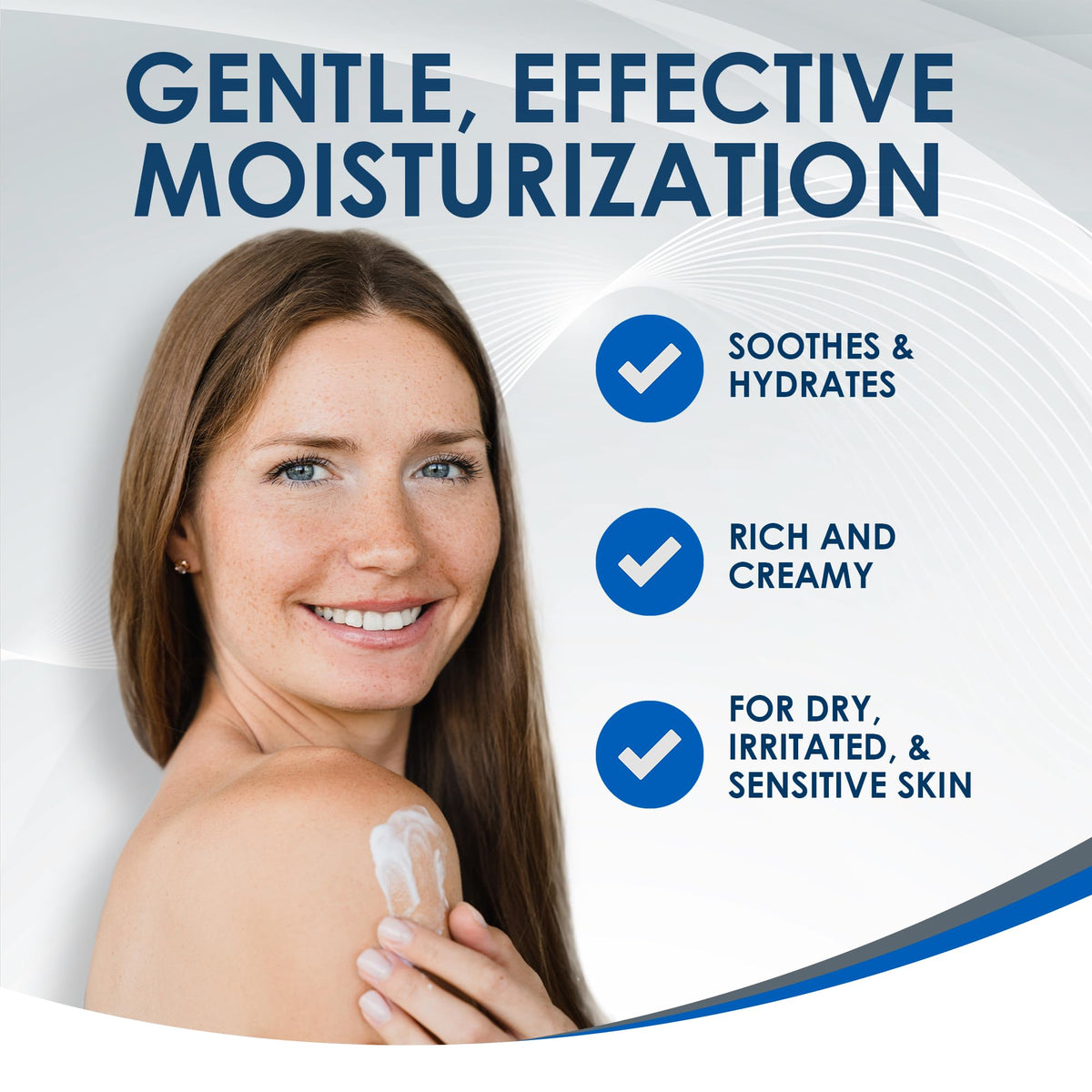 Vanicream Crème Hydratante 530g vue arrière montrant les ingrédients
