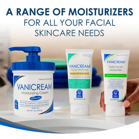 Vanicream Crème Hydratante visage SPF 30 texture sur main