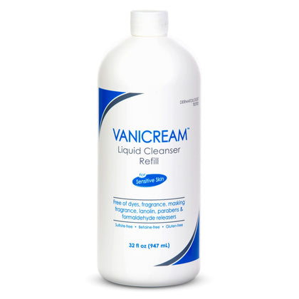 Vanicream Nettoyant Liquide 32 Fl Oz vue avant avec étiquette