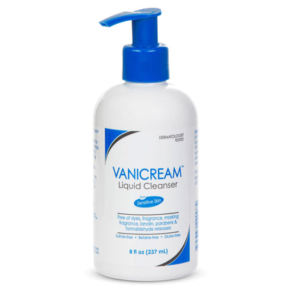 Vanicream Nettoyant Liquide 320g vue avant avec pompe