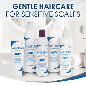 Vanicream Shampoo 400g montrant la texture du produit