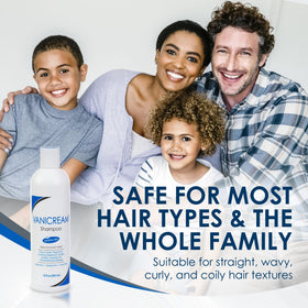 Vanicream Shampoo 400g vue arrière avec ingrédients visibles