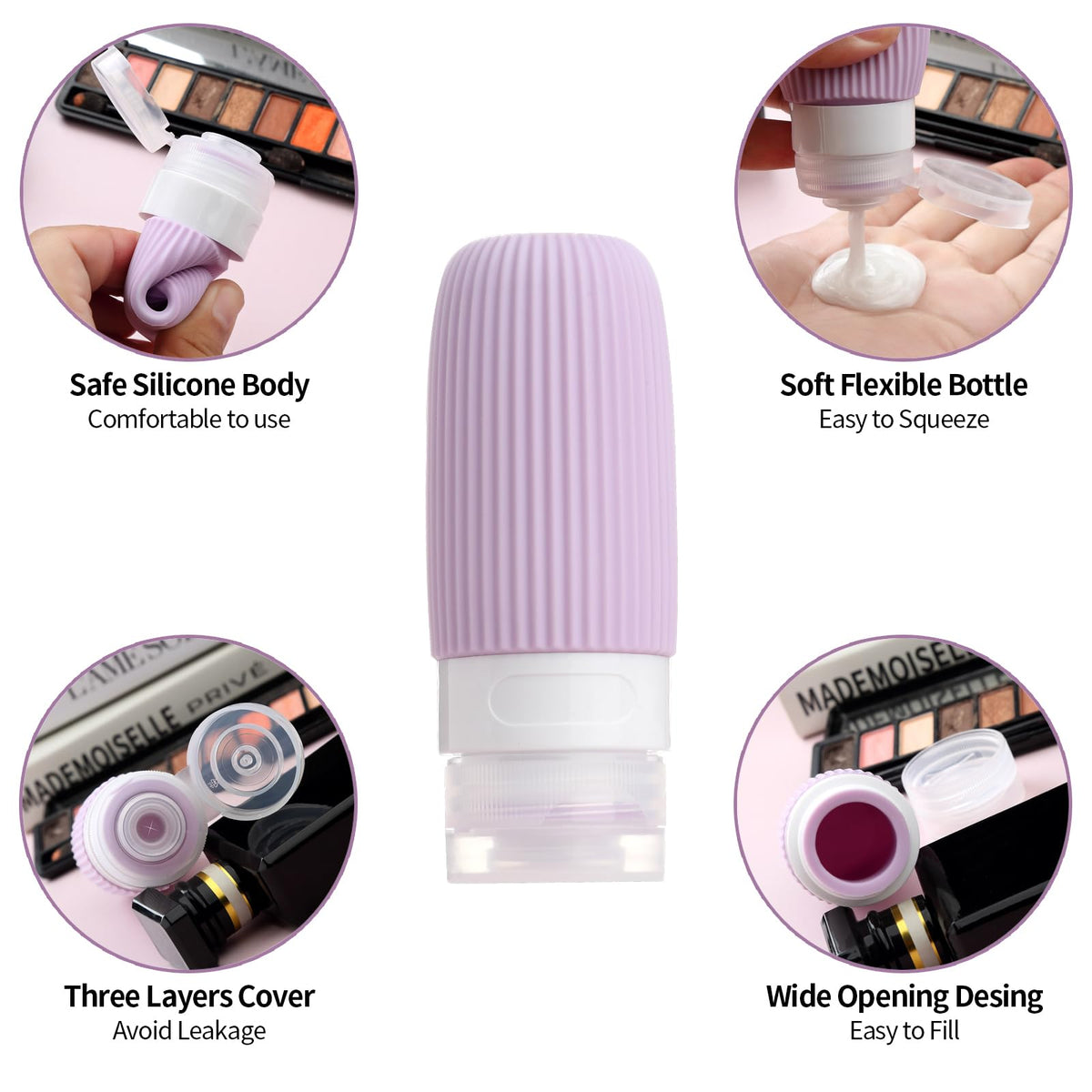 Vaporisateur de voyage Mrsdry avec bouchon