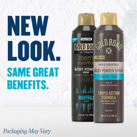 Vaporisateur Gold Bond avec parfum Recharge