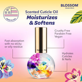 Variété de parfums d'huile pour cuticules Blossom