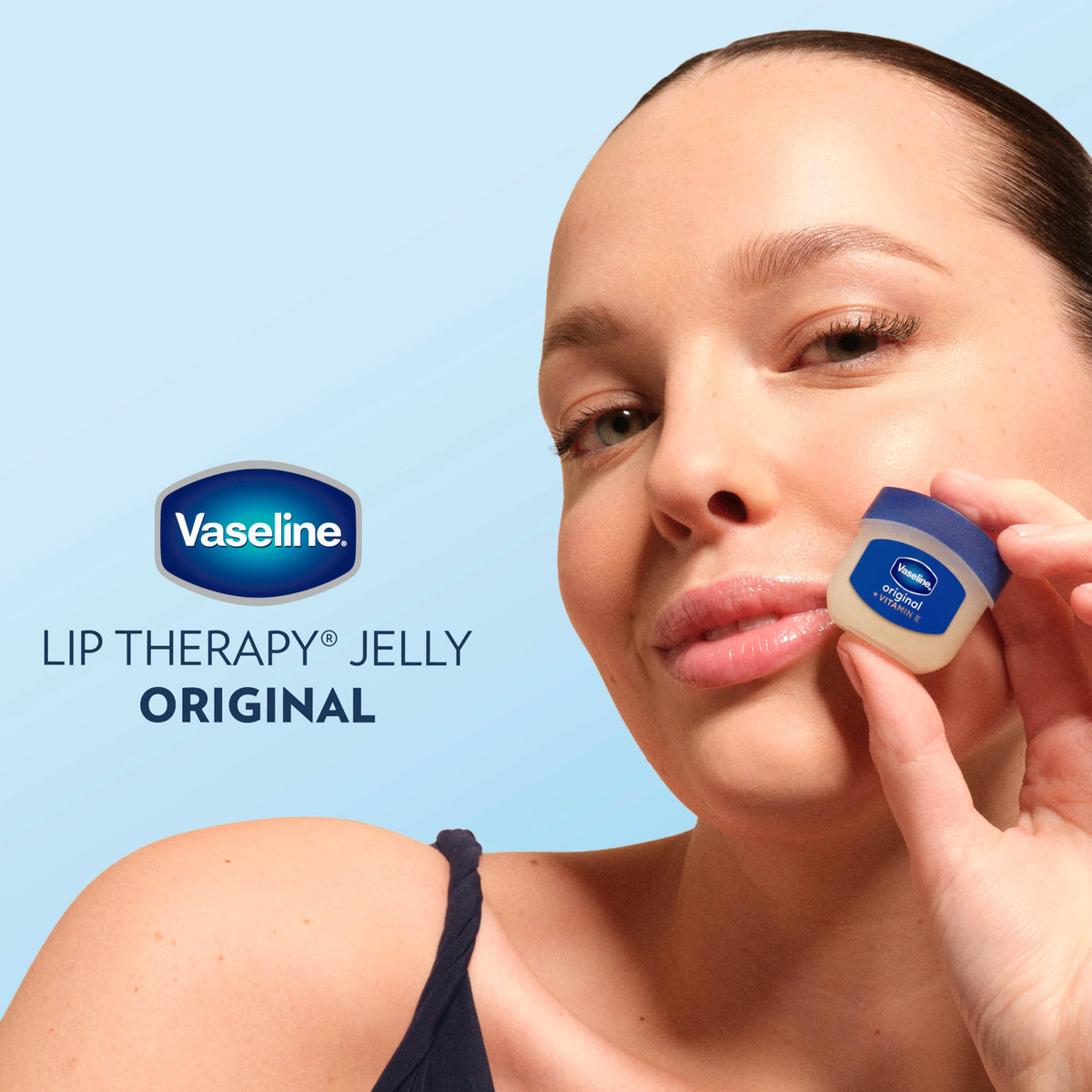 Vaseline Baume à Lèvres Mini Original dans une poche