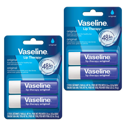 Vaseline Baume à Lèvres Thérapie Original 4,8 g avant