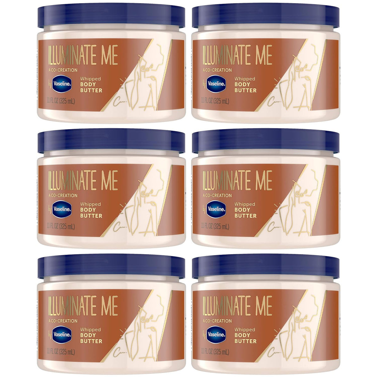 Vaseline Beurre Corporel Illuminate Me 11 Oz vue de face