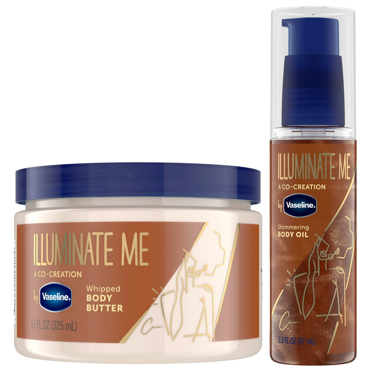 Vaseline Beurre Corporel Illuminate Me 499g vue de face