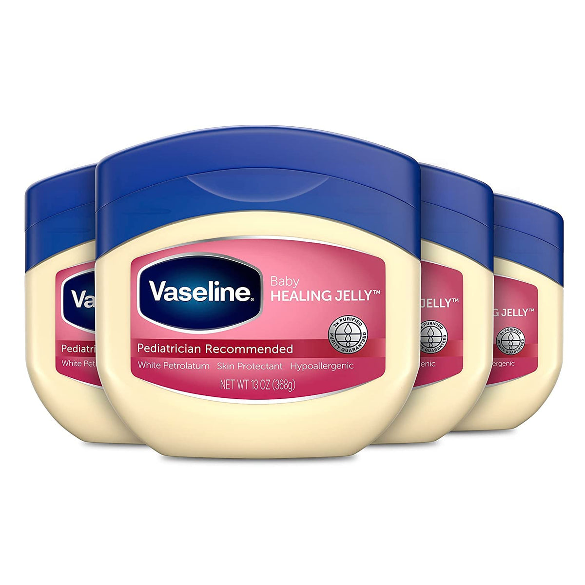 Vaseline Gelée de Pétrole Bébé 4 Compte 13oz vue avant