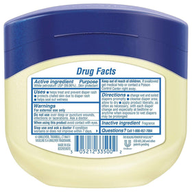Vaseline Gelée de Pétrole Bébé ingrédients