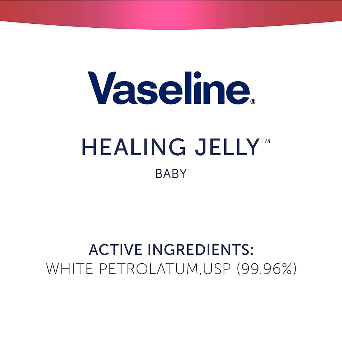 Vaseline Gelée de Pétrole Bébé parfum poudre pour bébé