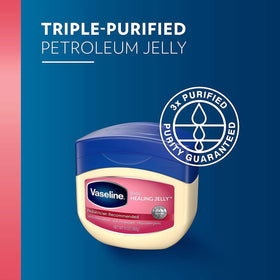 Vaseline Gelée de Pétrole Bébé texture dans un pot