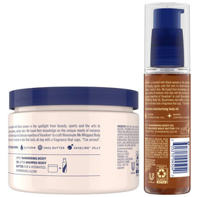 Vaseline Huile Bronzante Illuminate Me 499g avec éclat cuivré