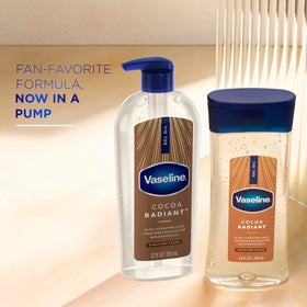 Vaseline Huile de Corps au Cacao 349g en milieu naturel