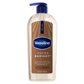 Vaseline Huile de Corps Radiant au Cacao 349g vue de face