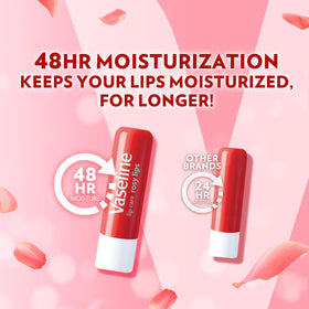 Vaseline Lip Therapy Care Rosy baume à lèvres en situation