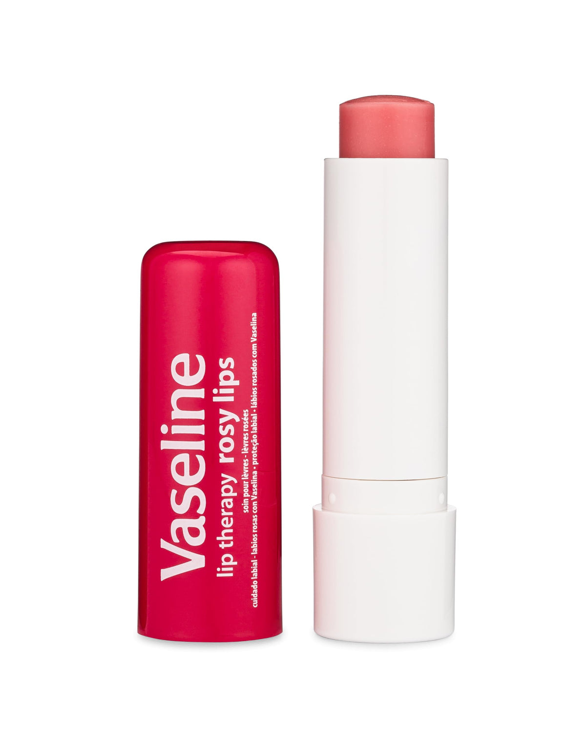 Vaseline Lip Therapy Care Rosy baume à lèvres stick côté