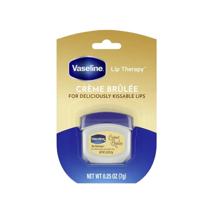 Vaseline Lip Therapy Crème Brûlée pack de 5 pots de 7g