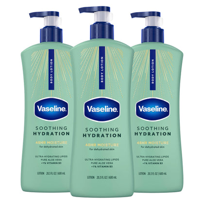 Vaseline Lotion Corps Hydratante Intense 3 x 600ml vue avant