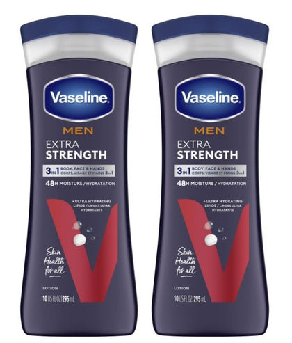 Vaseline Lotion Extra Force 295ml vue avant avec bouchon