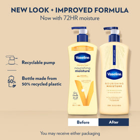 Vaseline Lotion Nourrissante 20,3 oz avec pompe recyclable