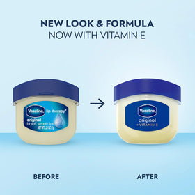 Vaseline Mini Baume à Lèvres en situation sur une table