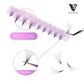 VAVALASH Extensions de Cils 8D-0.07-C 14mm côté
