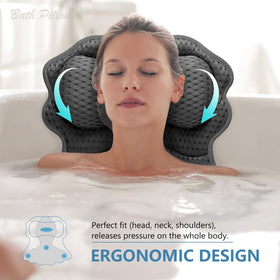 Ventouses puissantes sur le coussin de bain SetSail