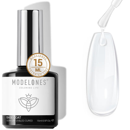 Vernis à ongles base coat modelones 15ML vue avant