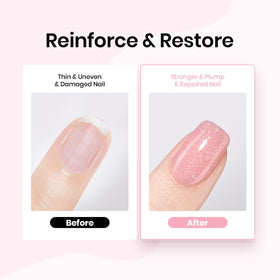 Vernis à Ongles Base Gel Beetles 5 en 1 7,5 ml - vue arrière