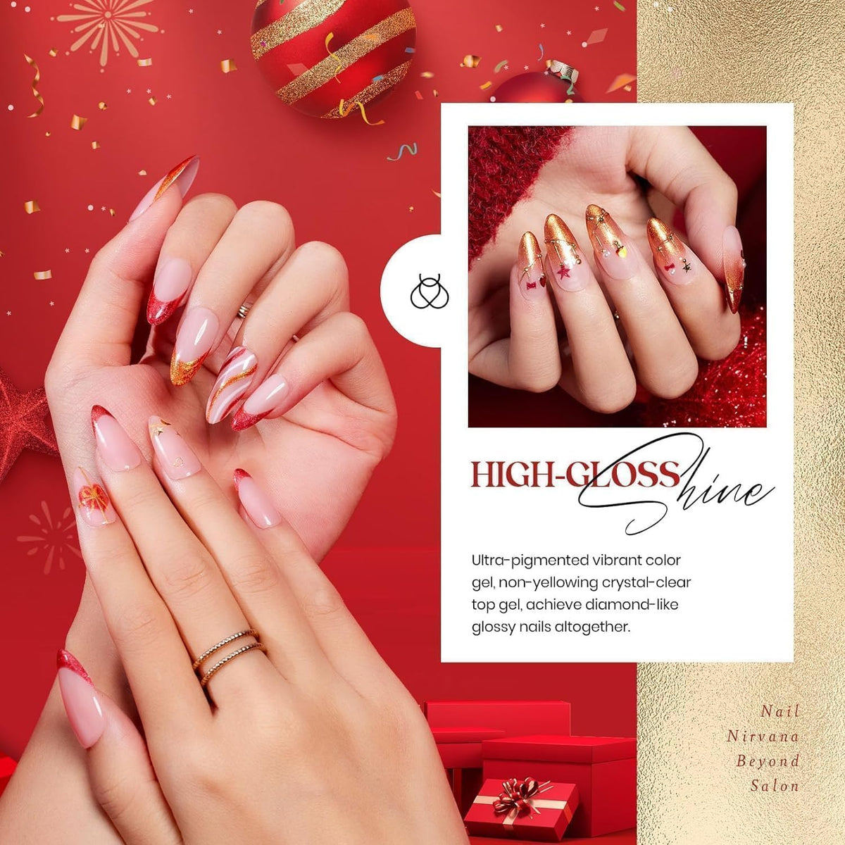 Vernis à ongles beetles couleur rouge dans le set